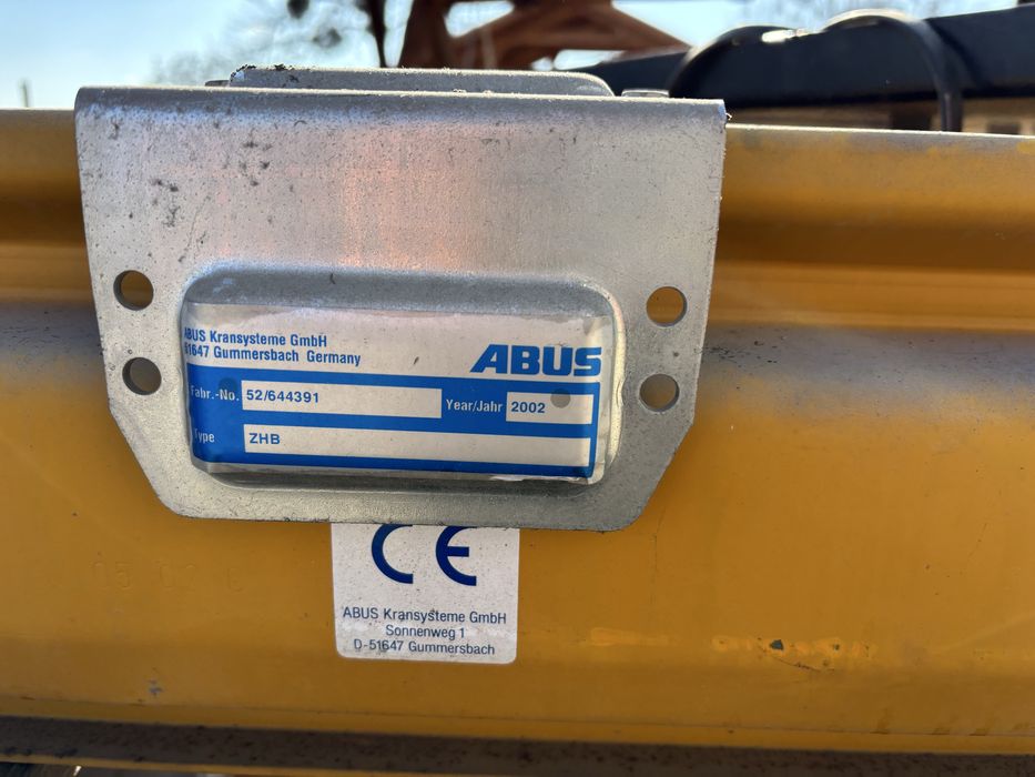 Suwnica podwieszana Abus ZHB 500 kg dźwig