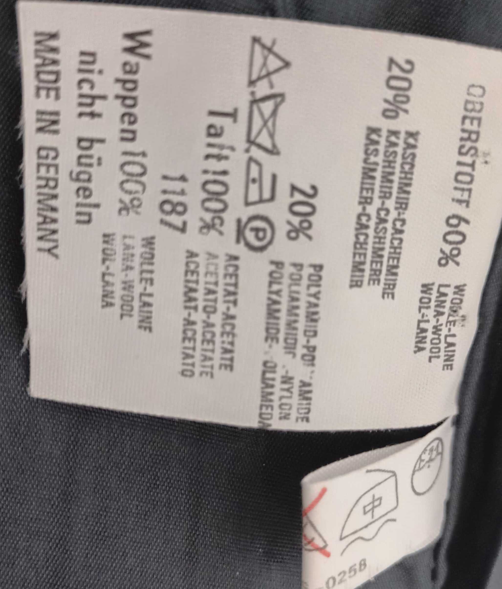 Blazer em lã e cachemira