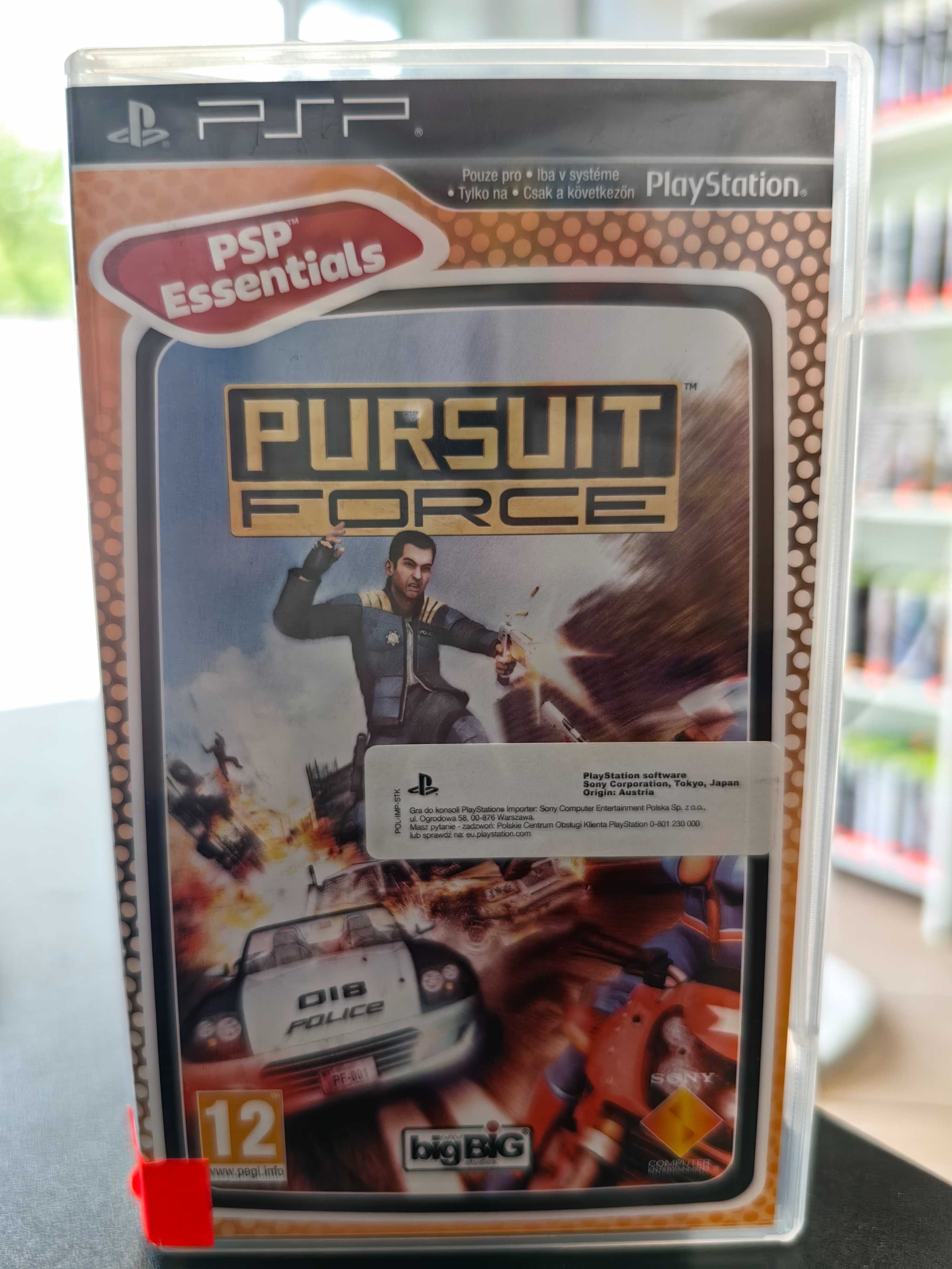 Pursuit Force PSP Wysyłka Wymiana Sklep Mokotów
