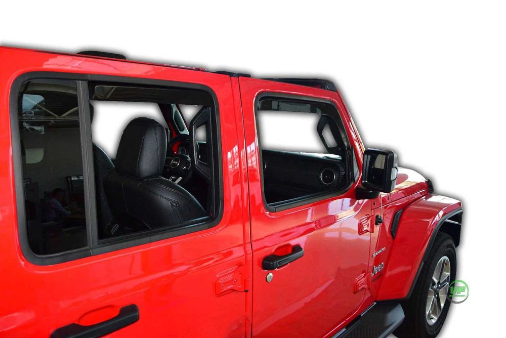 Ветровики вставные Jeep Wrangler JL / Gladiator 2019+ Heko новые 4 шт.