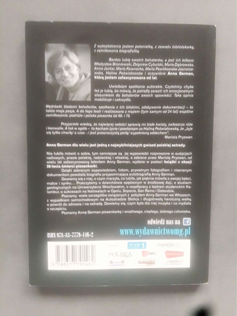 Anna German serial DVD+książka