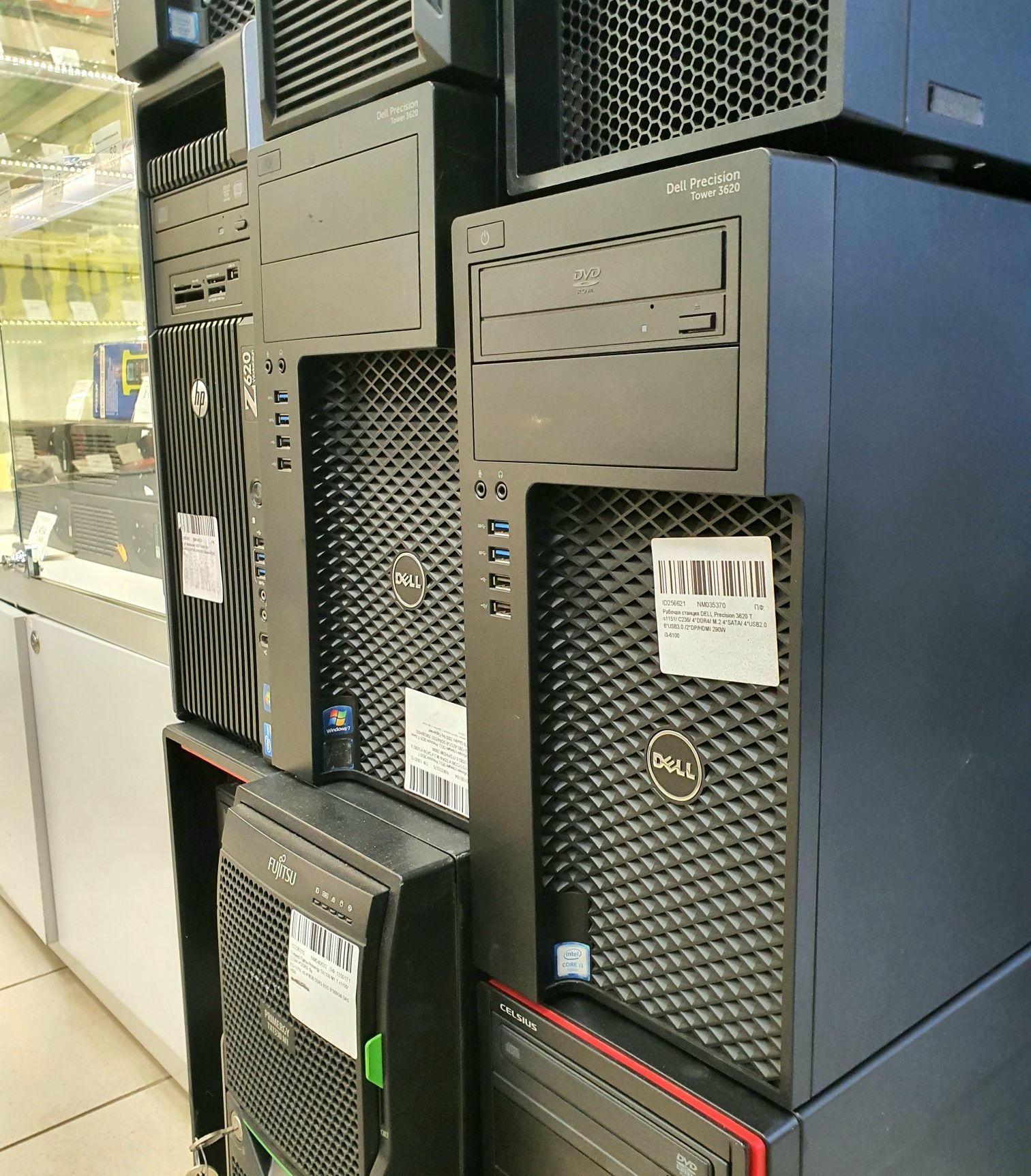 Робочі станції/сервери Hp/Dell/Fujitsu/Lenovo s2011//1151/1150/1155