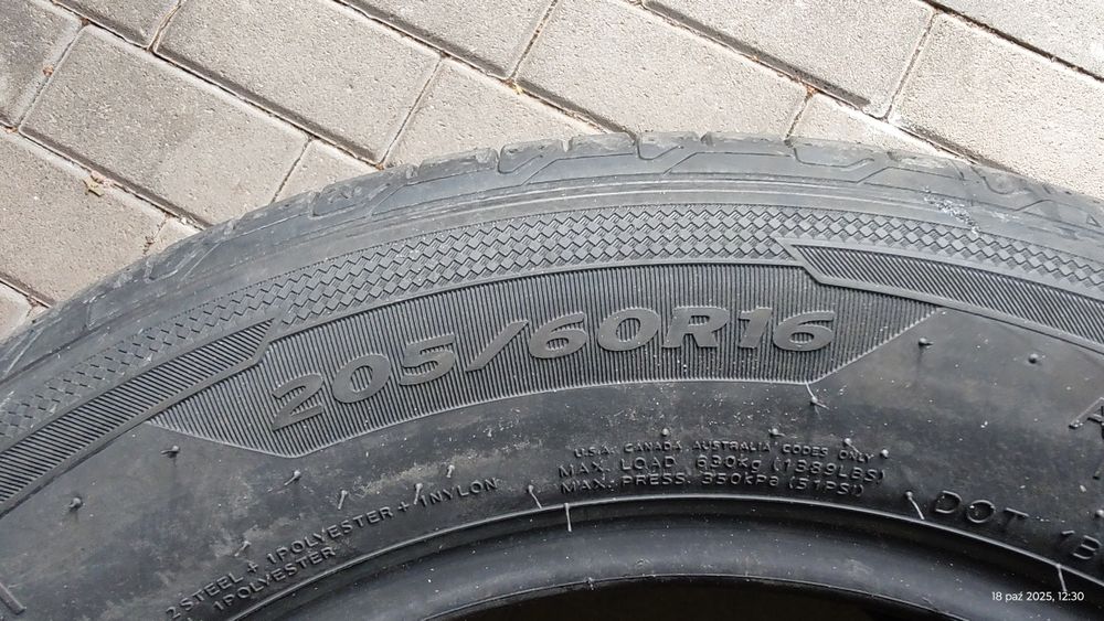 4 szt Hankook ventus prime 3 205/60r16 nowe