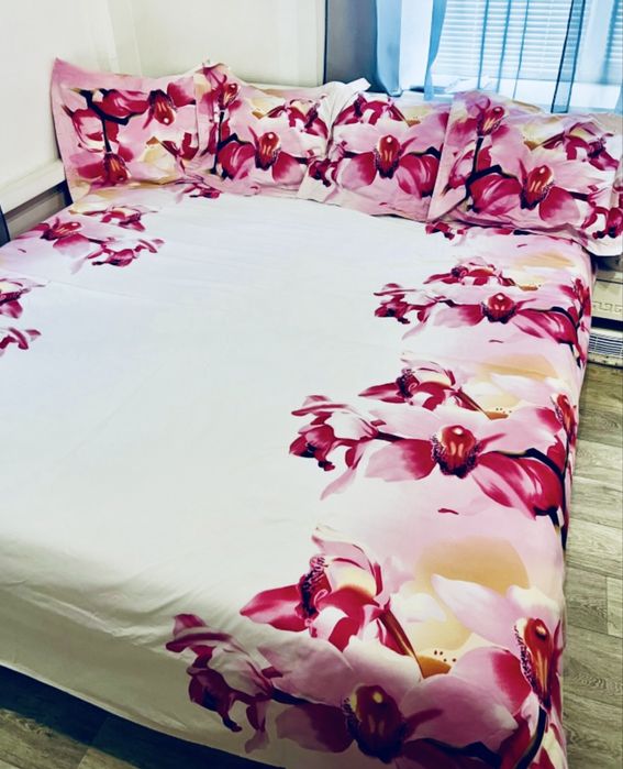 Постельное белье Турция двуспальное евро сатин 200 220 LE VELE