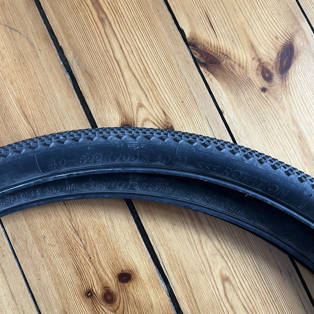 Opony Michelin Power Gravel 40 uzywane 40-622