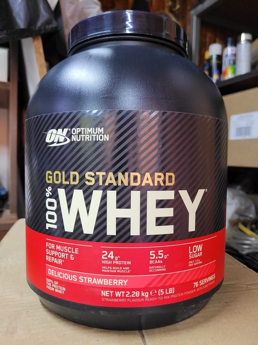Протеїн Optimum Nutrition Gold полуниця 2,28кг
