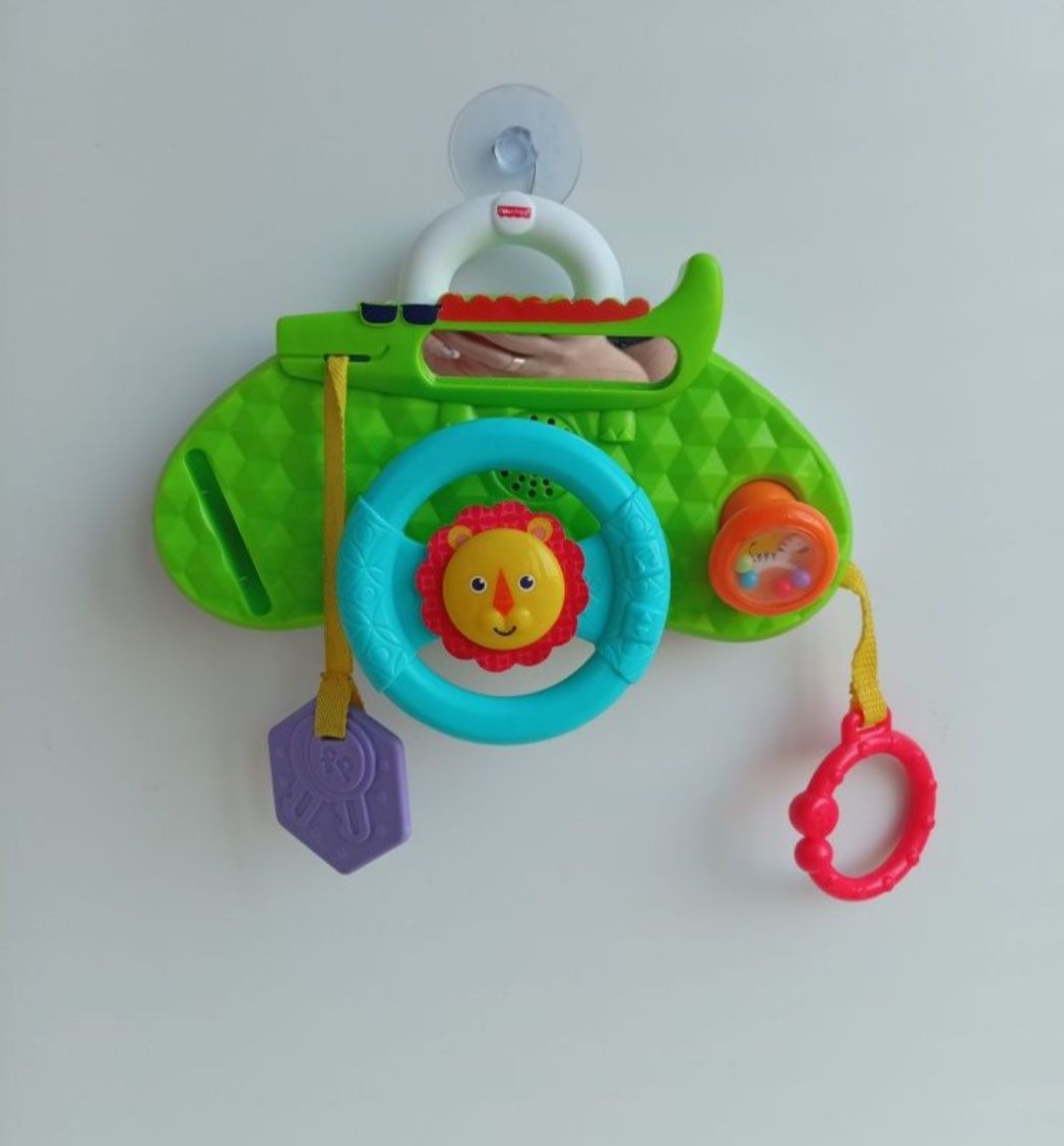 Детский руль Fisher price/Дитяче музичне кермо/