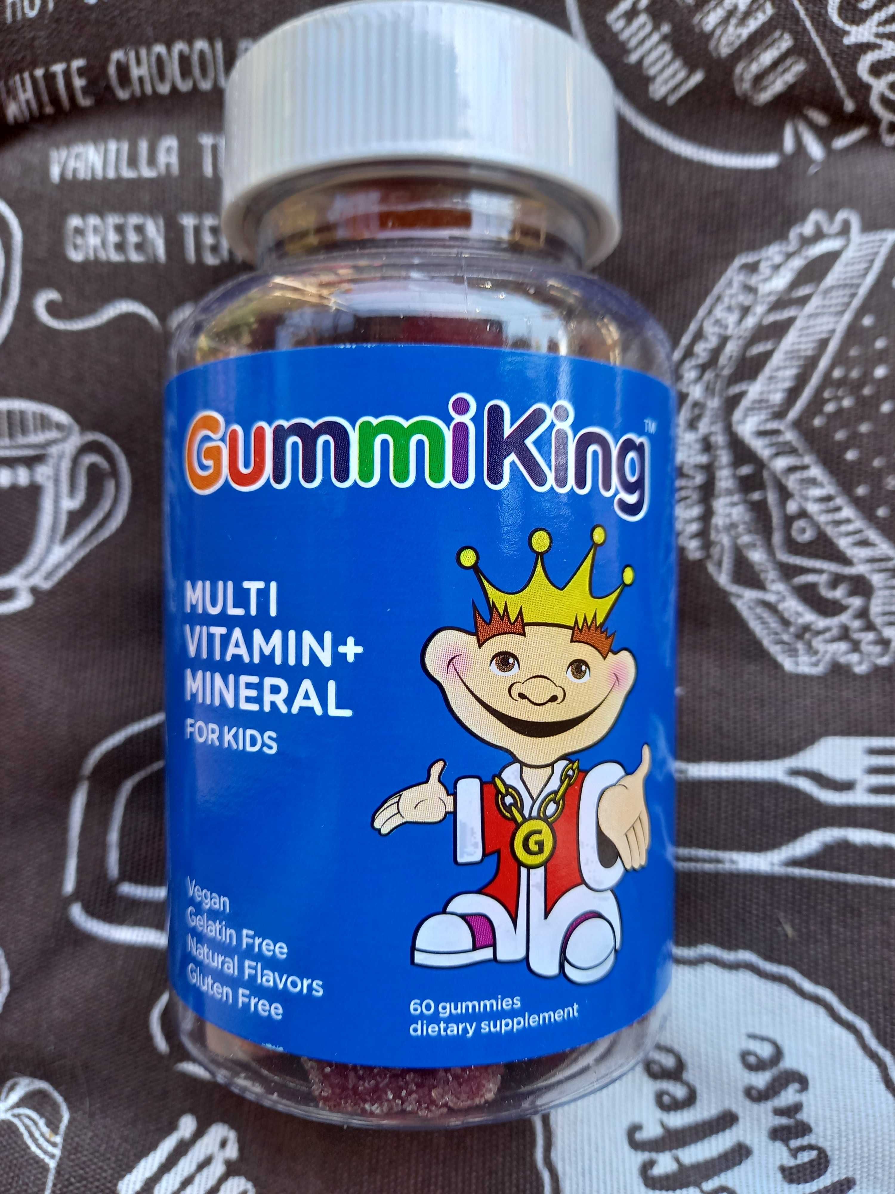 Для дітей жувальні вітаміни мінерали кальцій Gummi king дитячі бузина
