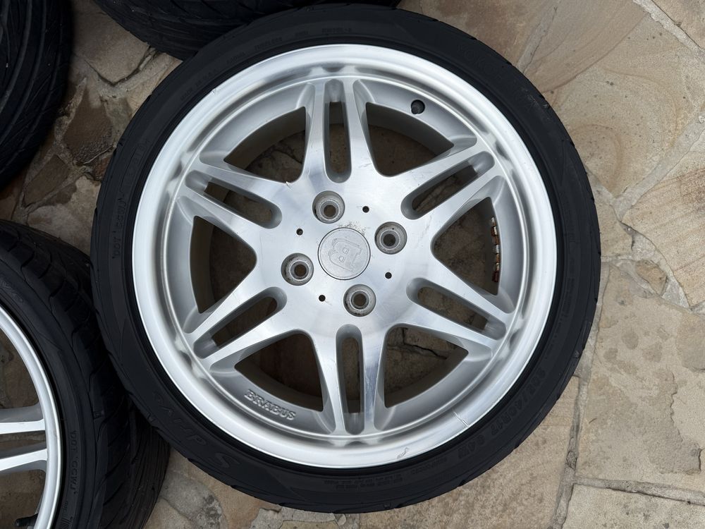 Разноширокие диски Brabus Monoblock R17 smart