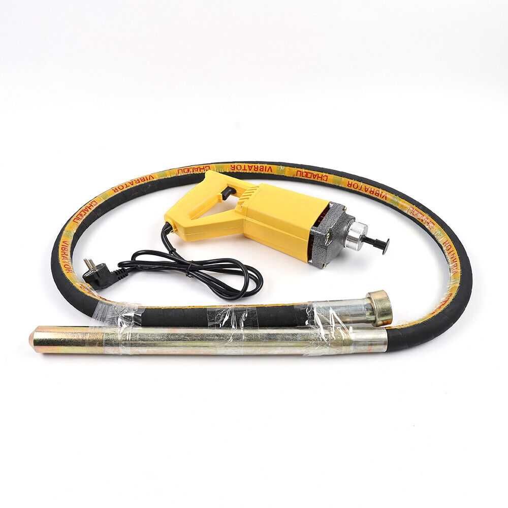 Vibrador de Betao Eletrico Obra Portatil 2M 1300W