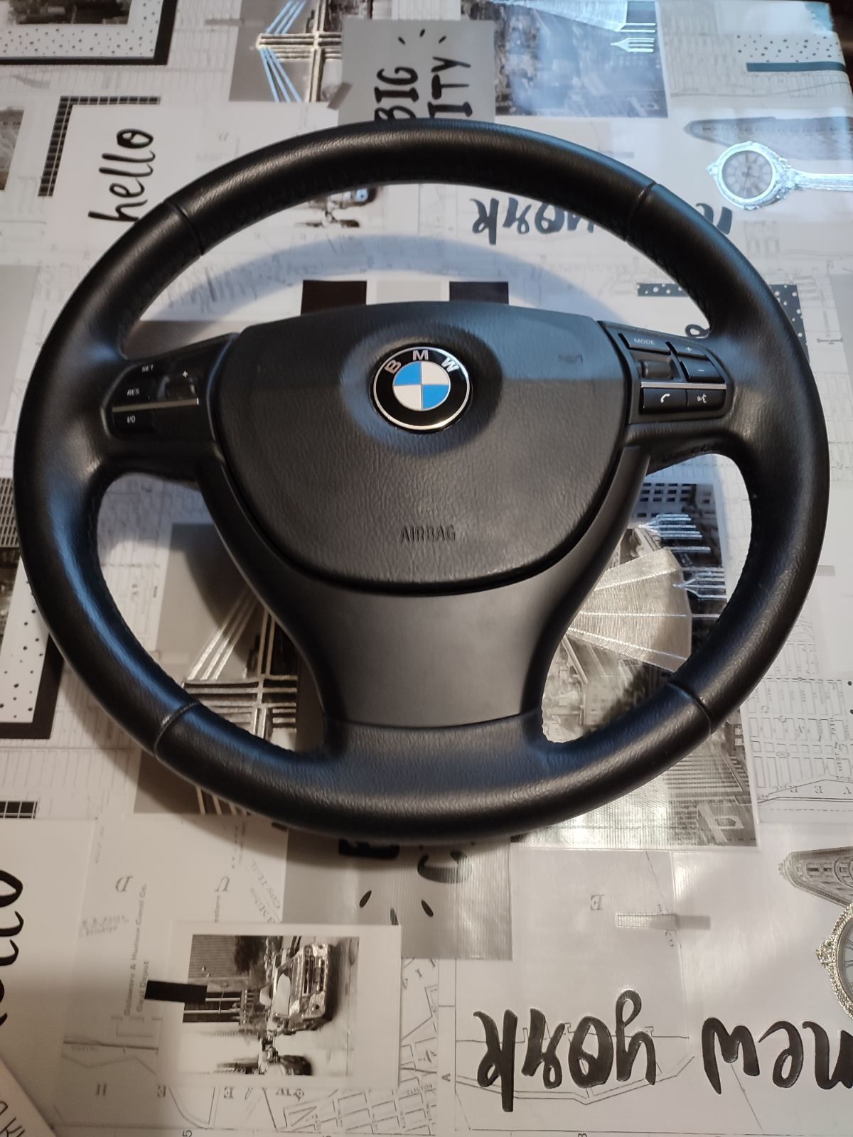 Продам руль BMW f10