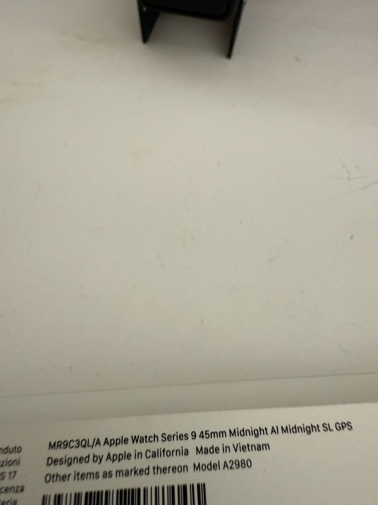 Apple Watch 9 45MM Midnight
