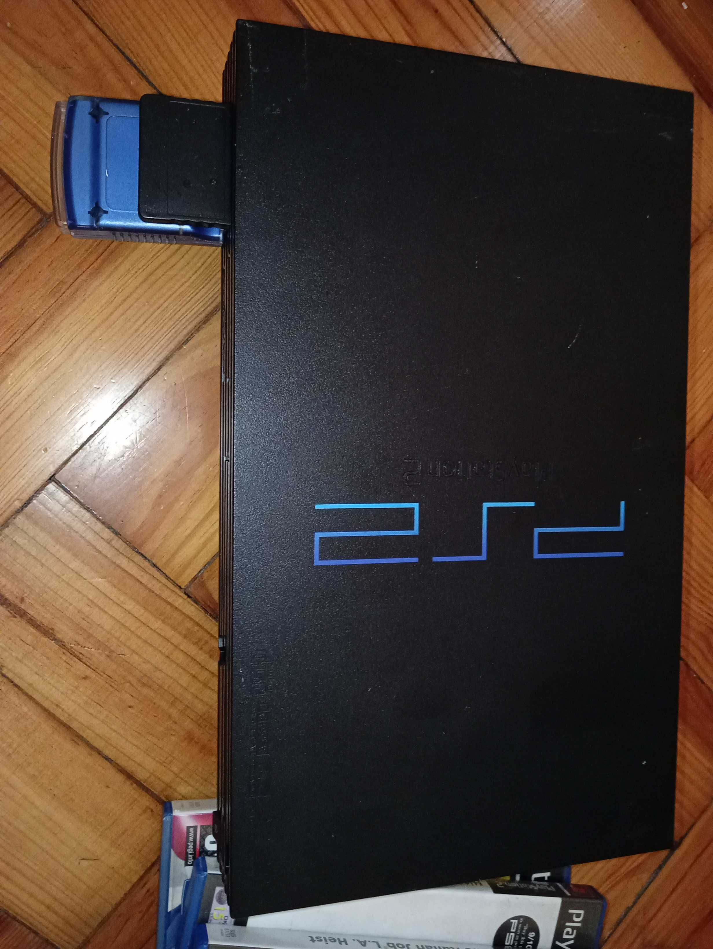PlayStation 2 e vários jogos
