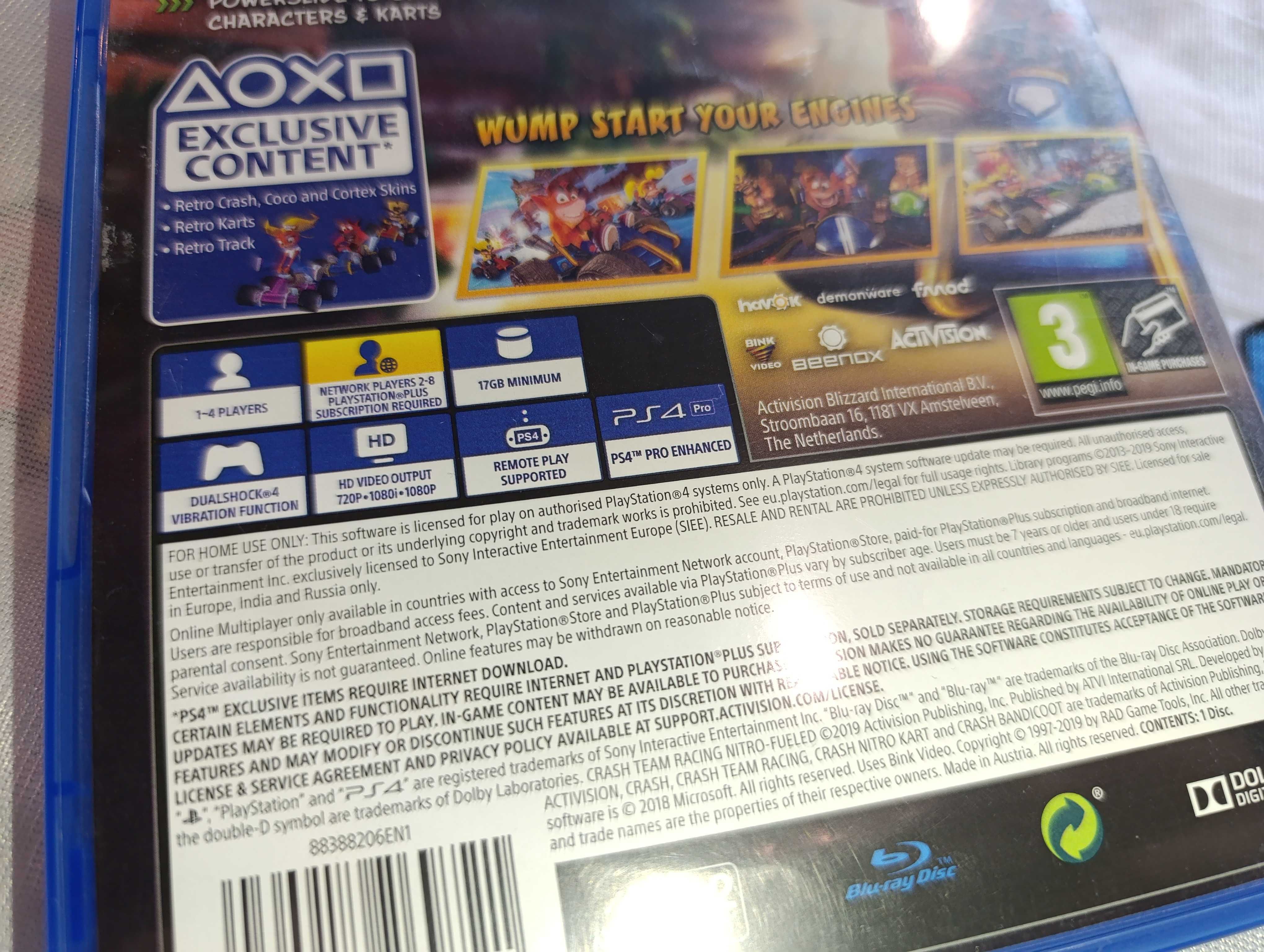 Crash Team Racing Nitro Fueled PS4 mozliwa zamiana sklep Ursus