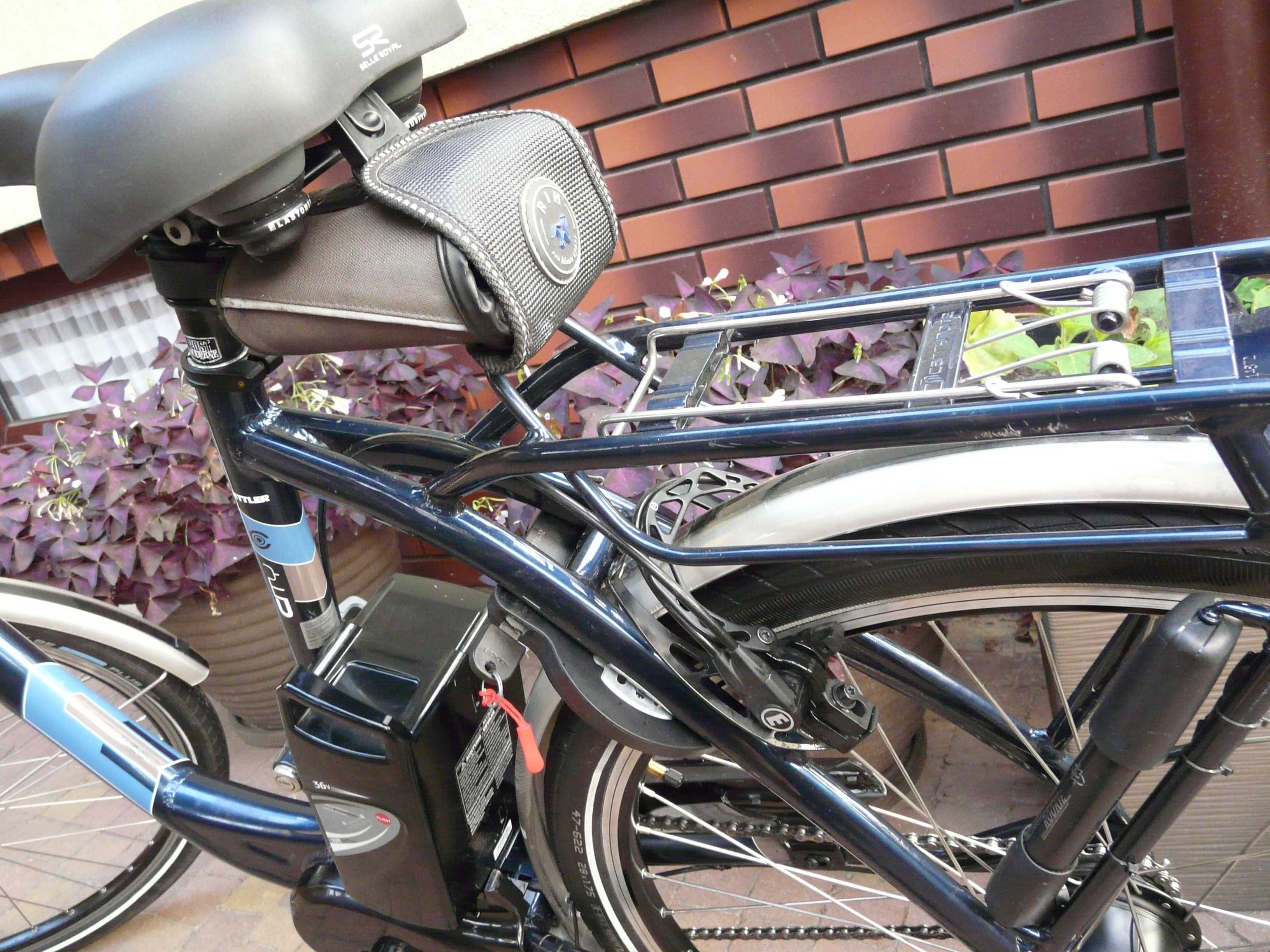 Rower elektryczny KETTLER City Comfort 28"/55 -ładny sprawny Germany