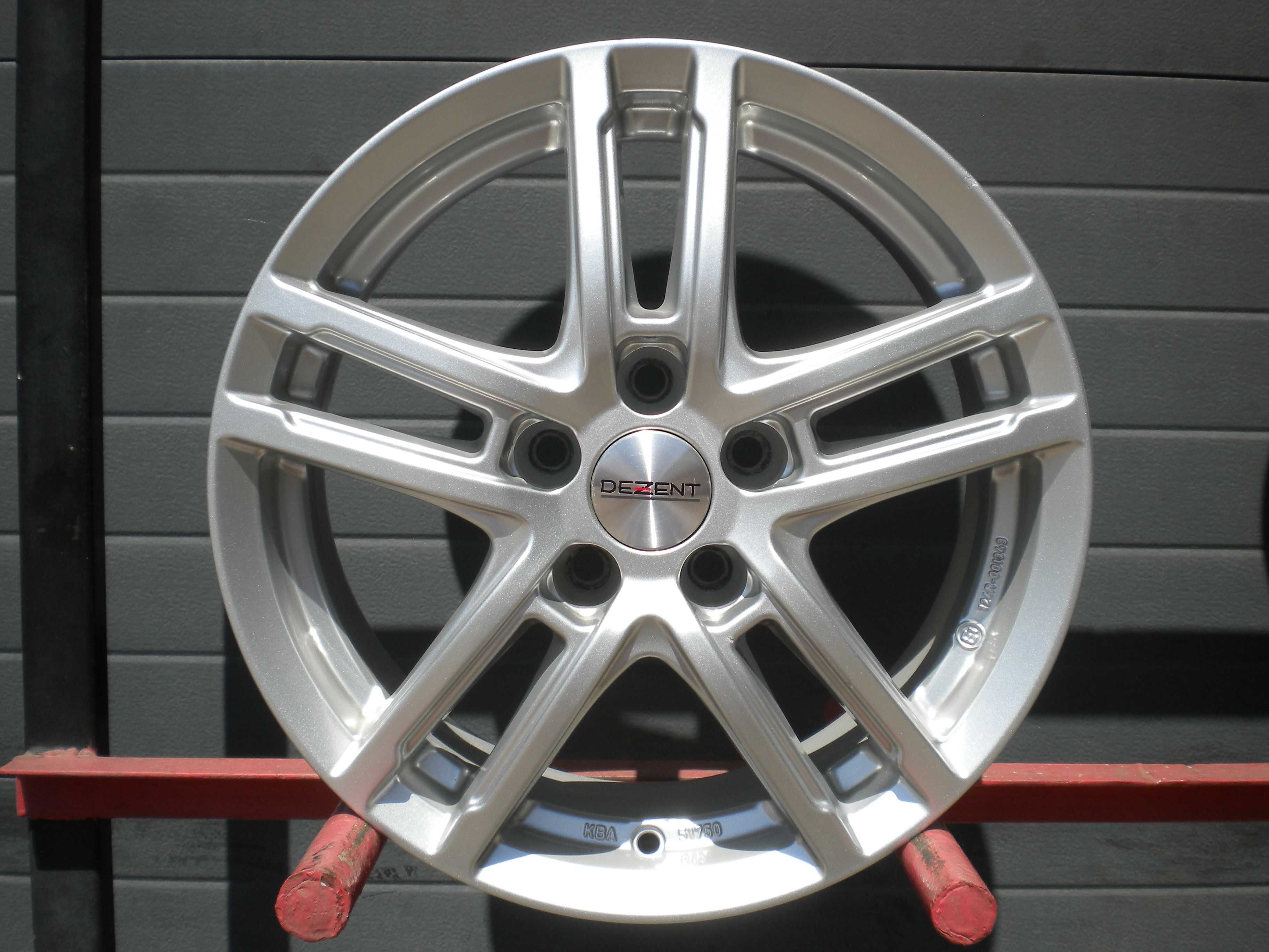 Felgi aluminiowe Dezent 16 5x108 Ford Focus C-Max Mondeo Volvo V50 S40
