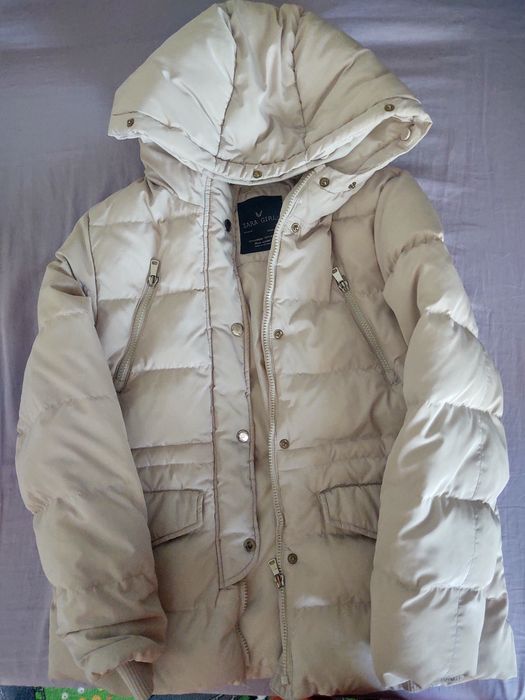 Куртка зимова пухова для дівчини на 12-13 років