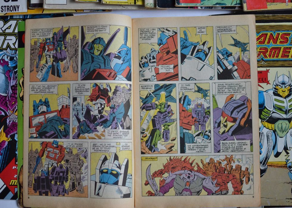 TransFormers - Tm-Semic Komiksy  Różne numery Całość lub na sztuki