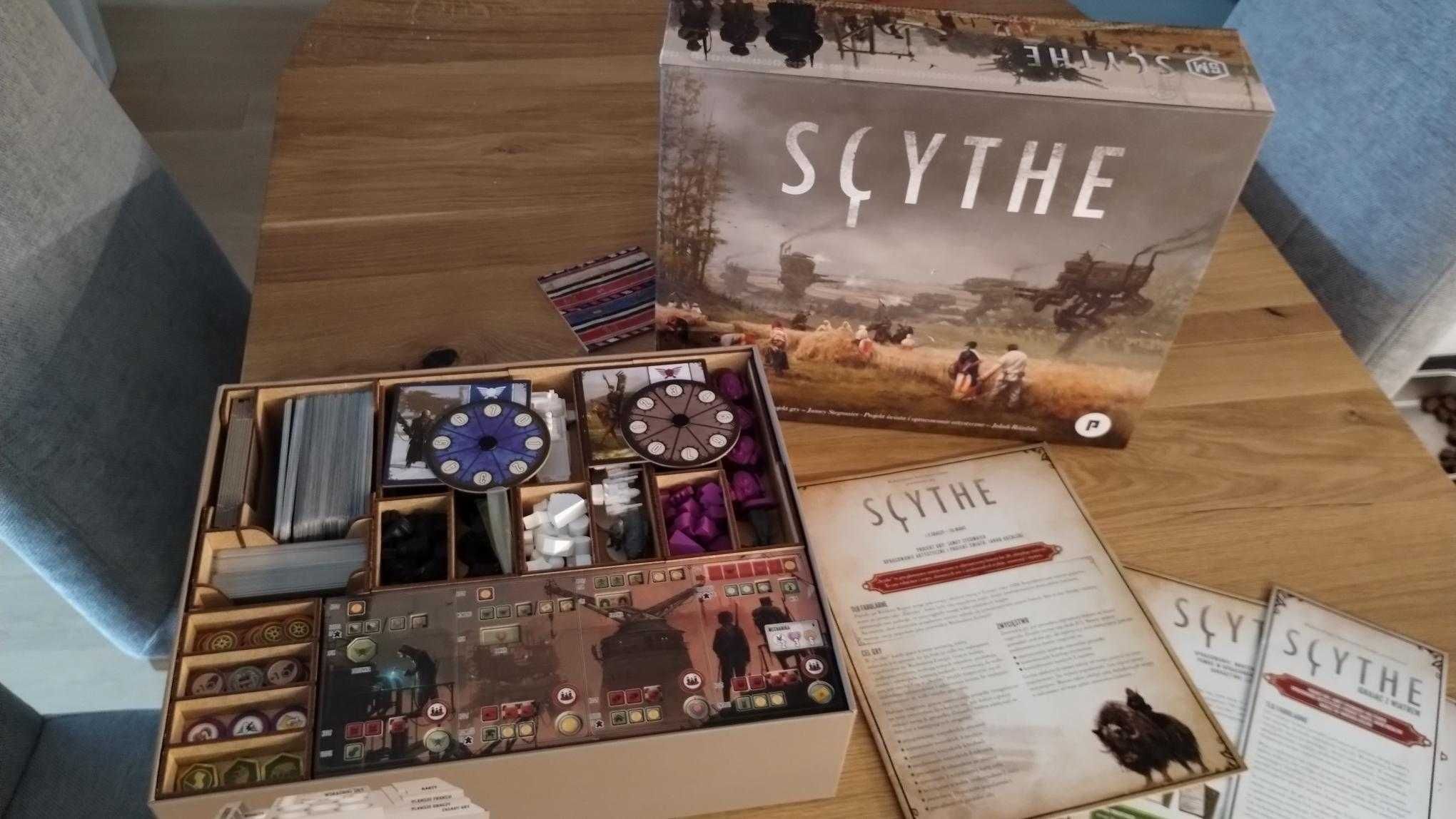 Scythe + wszystkie dodatki + insert