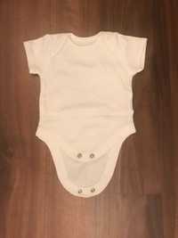 białe body Mothercare r. 44, nowe