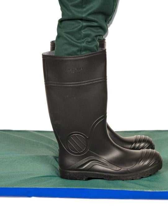 Mata do dezynfekcji, grubość 4 cm, różne rozmiary, zielona