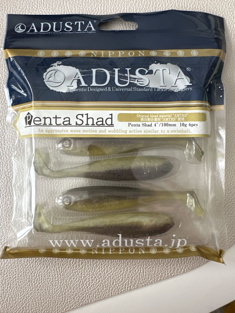 Jmc / Adusta Penta Shad 4” - 10 cm / Ayu