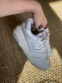 New balance white 550 38