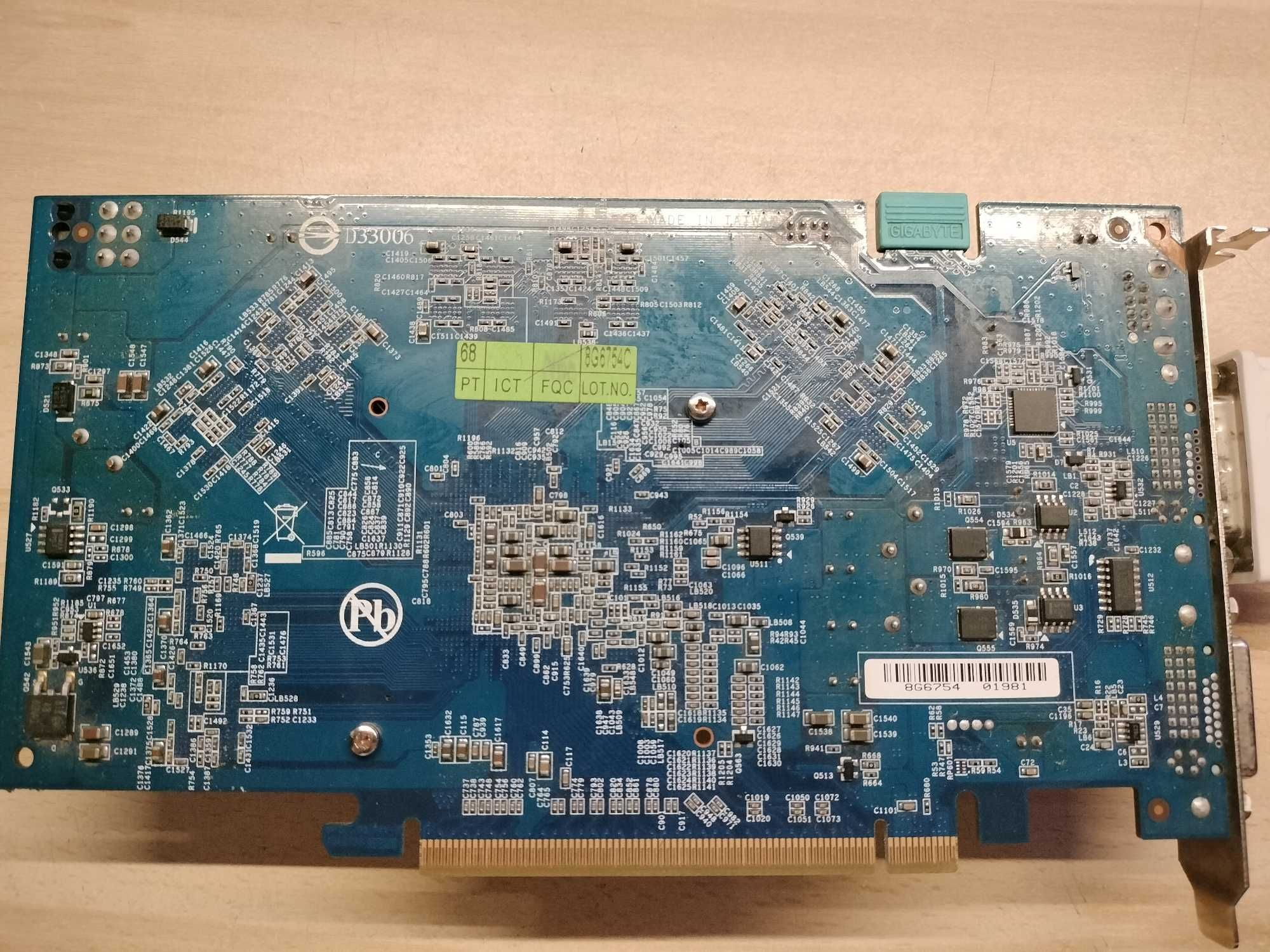 Karta graficzna 9600 GT NVIDIA GeForce Gigabyte 512MB