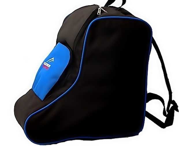 Torba, pokrowiec, plecak na buty narciarskie, rolki, łyżwy - żółty