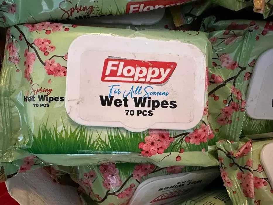 FLOPPY chusteczki nawilżane op. 70szt - 10opakowań