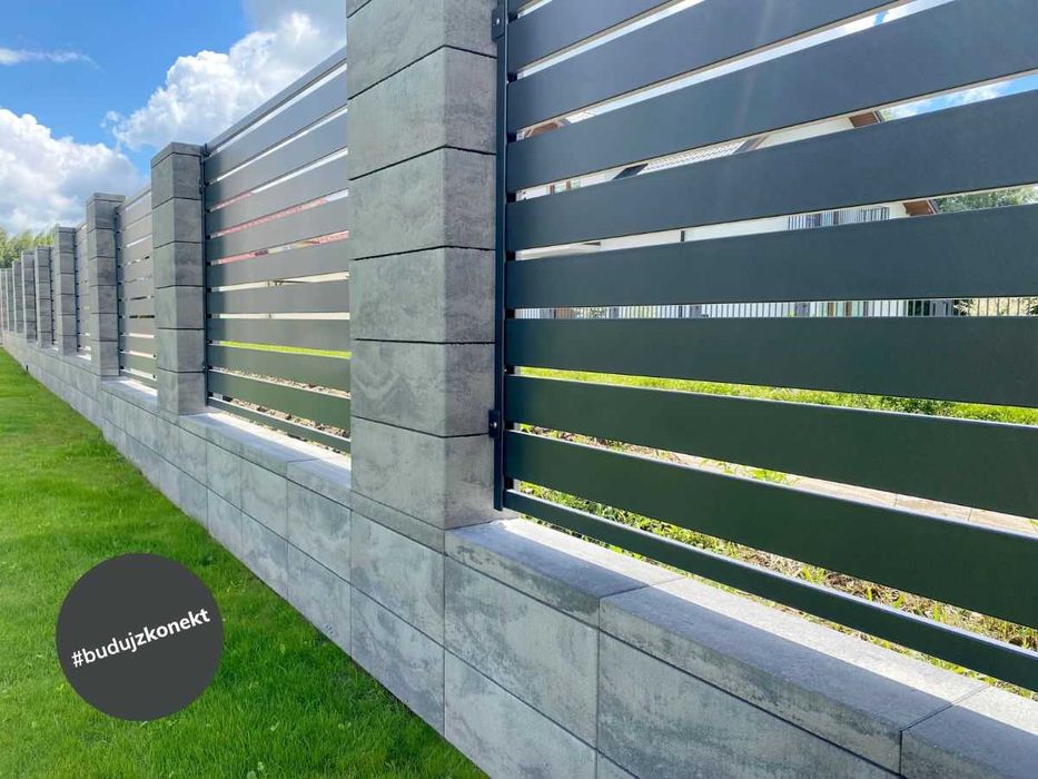 Klej Silikon do ogrodzeń betonowych betonu stal drewno kamień ceramika