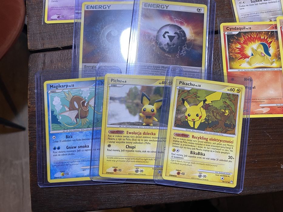Karty Pokemon TCG Polskie Diament i Perła Tajemne Skarby Bulk stan NM