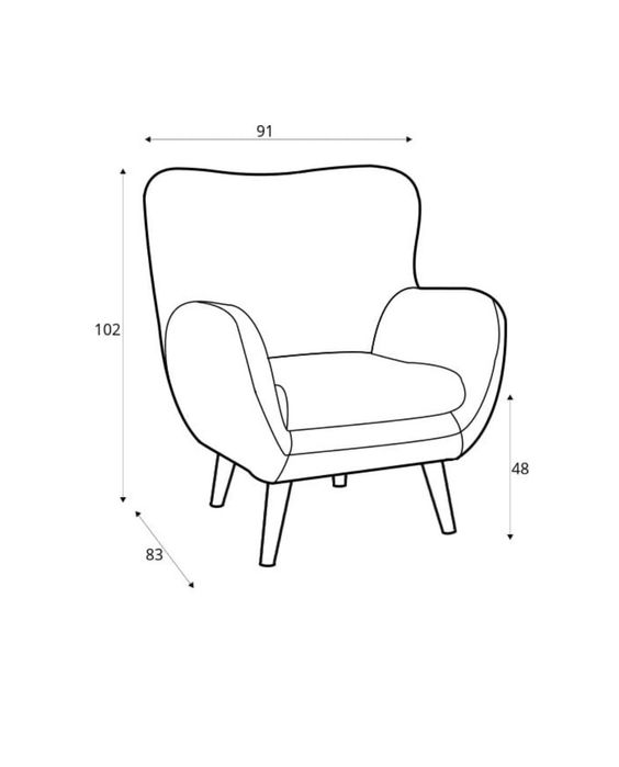 Sofa 3-osobowa i fotel - Meble Bydgoskie