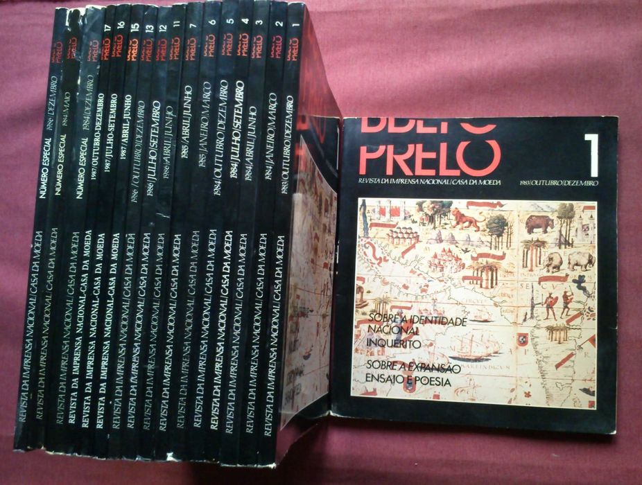 Prelo-Revista da Imprensa Nacional/Casa da Moeda-21 Números