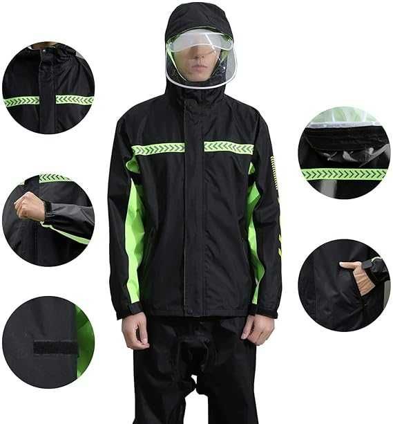 Ynport Crefreak Męski i damski wodoodporny kombinezon w kamuflażu