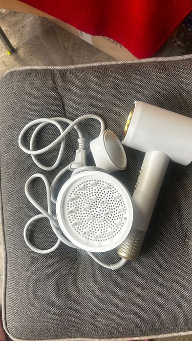 фен Hair Dryer Premium Platinum White