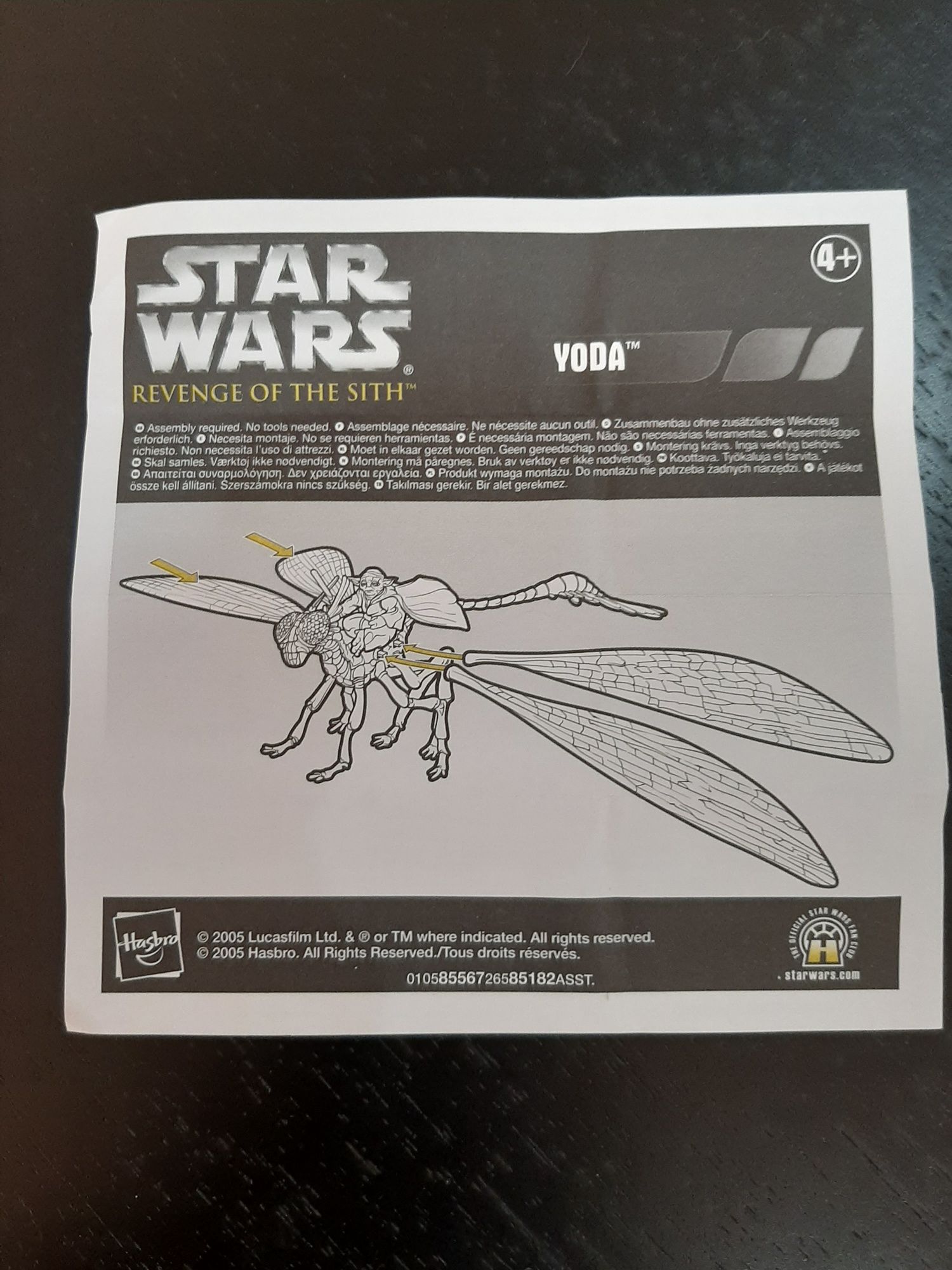 Star Wars - Yoda fly into Battle - Raro