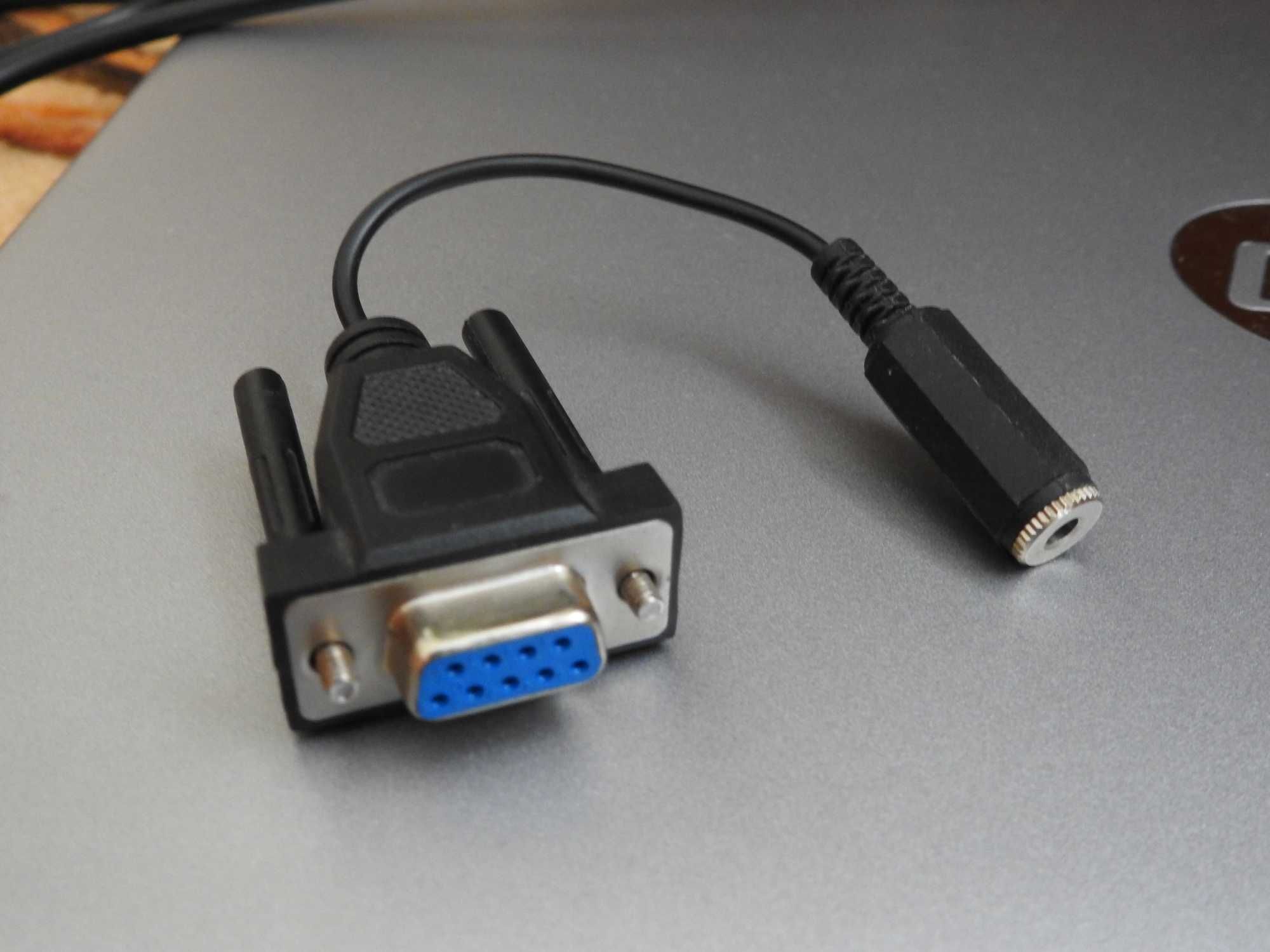 Adapter złącze DB9 na gniazdo mini jack 3.5mm