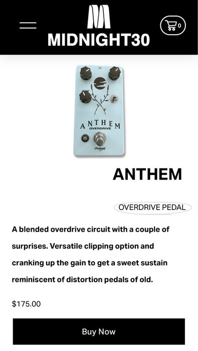 Midnigth30 The Anthem Overdrive!