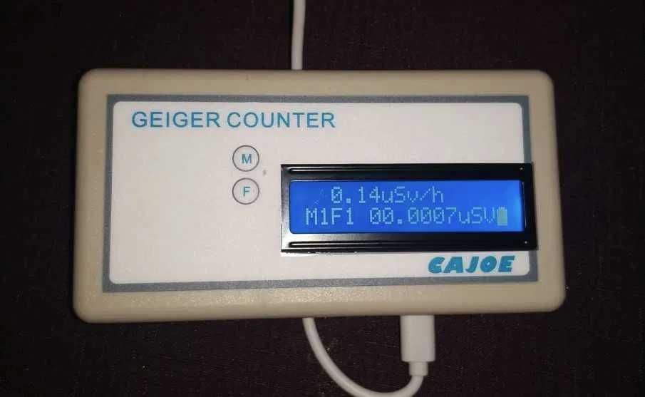 Licznik Geigera - miernik detektor promieniowania jądrowego dozymetr