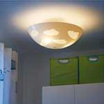 SKOJIG Ikea Candeeiro de teto, branco