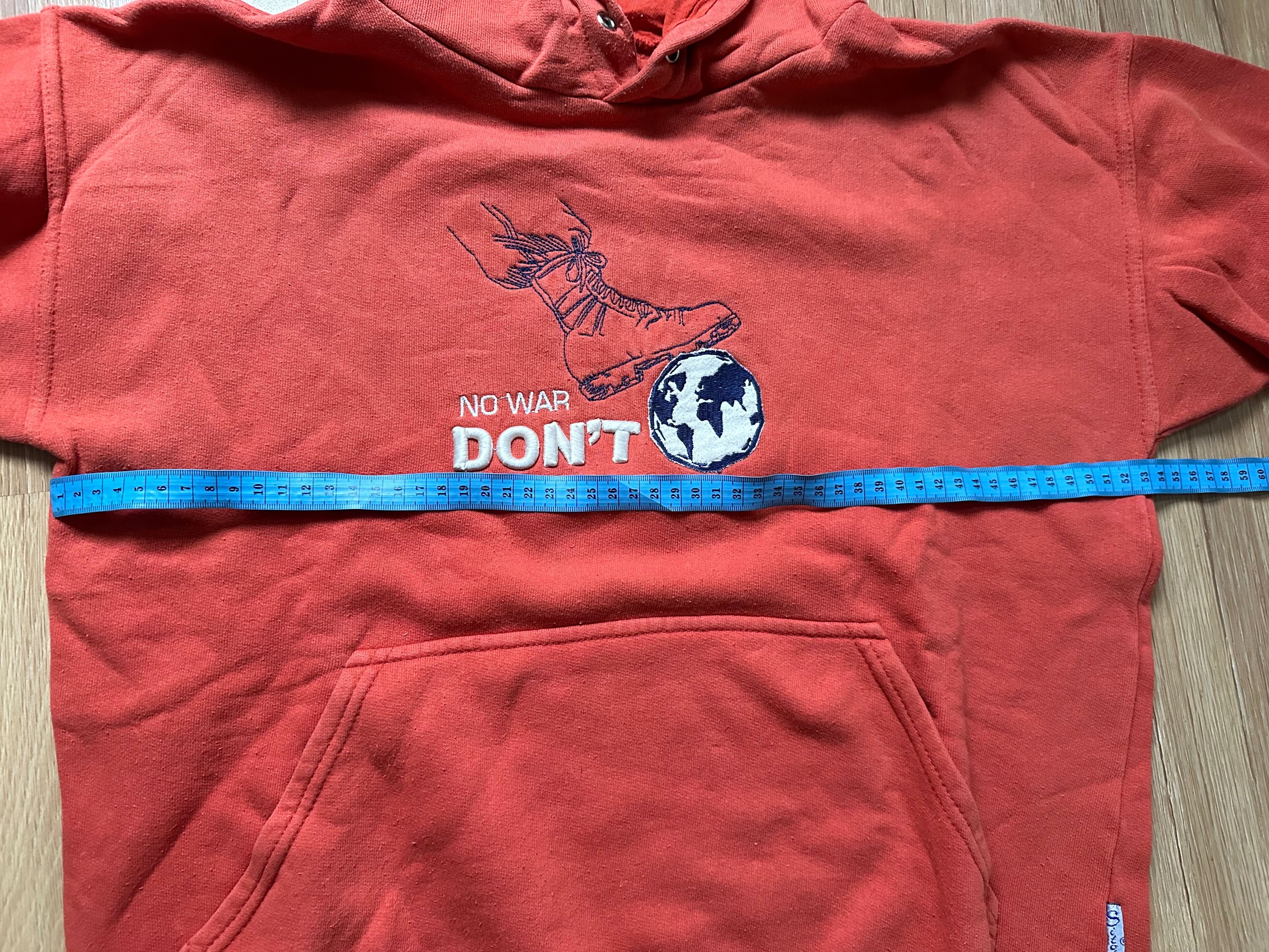 Pomarańczowa bluza Sitotex 164/M szeroka / Vintage