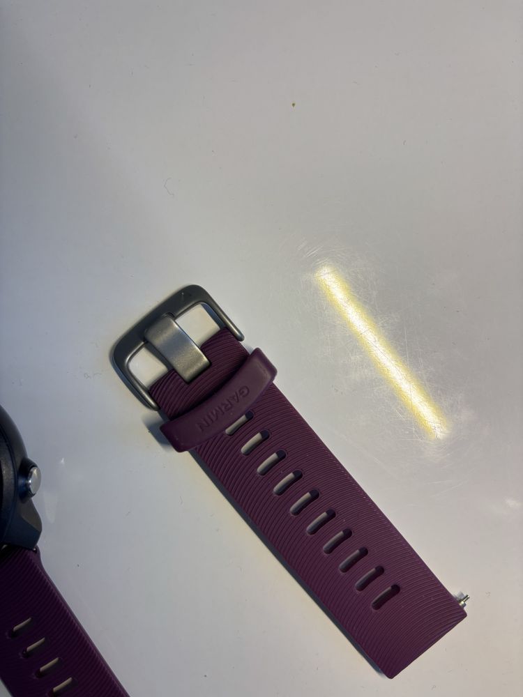 Pasek do Garmin Forerunner 20mm bordowy