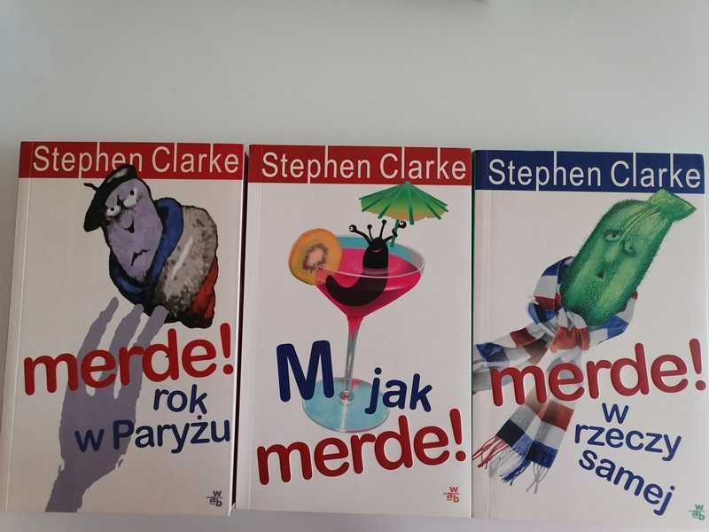 M jak Merde! Stephen Clarke seria3 książek