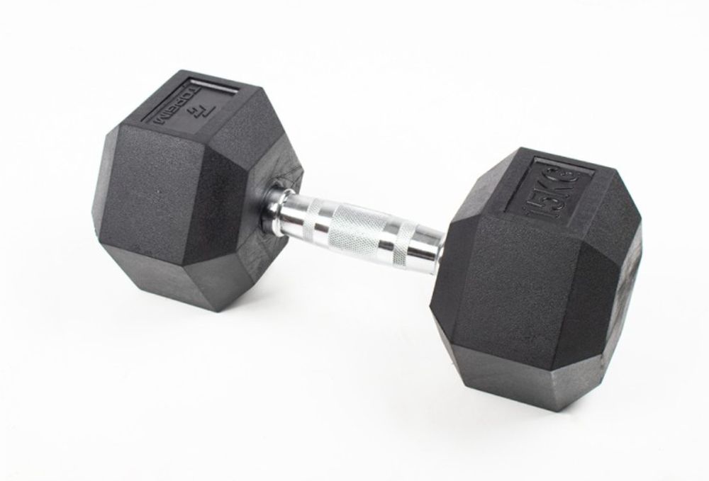 Halteres hexagonais 15KG (PAR)