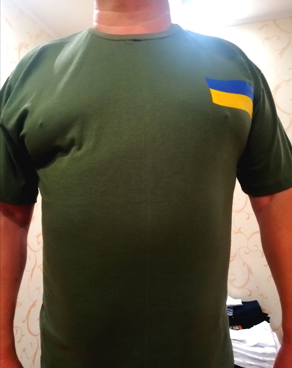 Футболки патріотичні, піксельні, хакі. Ціни від виробника! Опт та розд