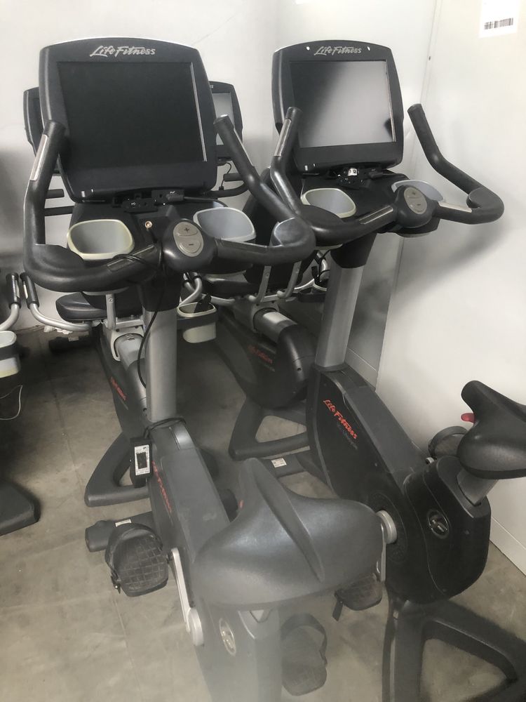 Life fitness rower pionowy i poziomy