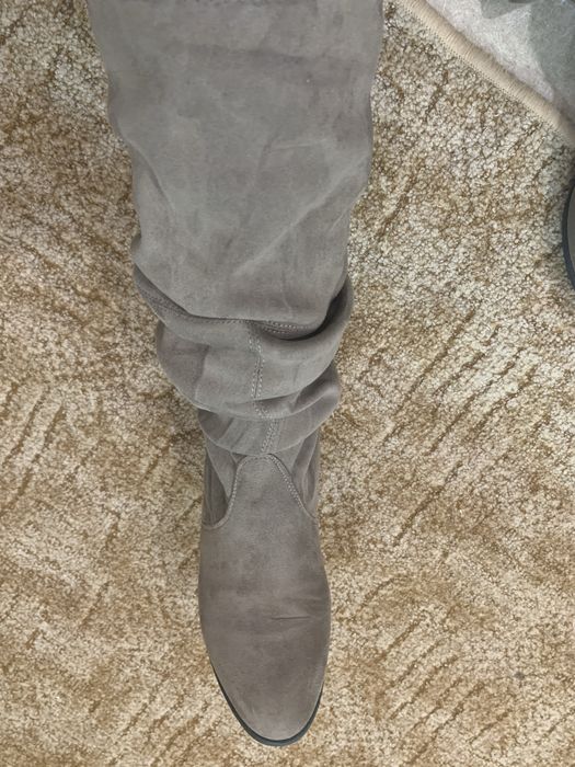 Чоботи ботфорти р.38 (24см)