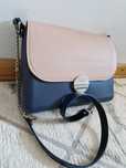 ZESTAW torebka Obag/ O bag model GLAM ROSA SMOKE + Blue navy