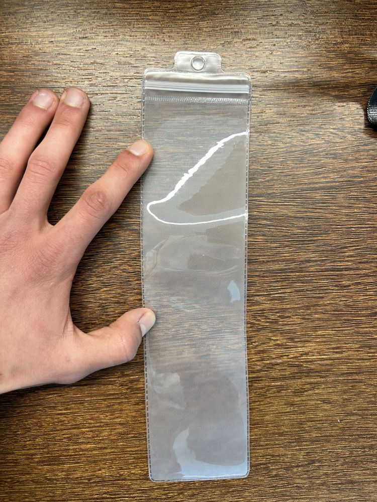 Saco de pvc com Zíper